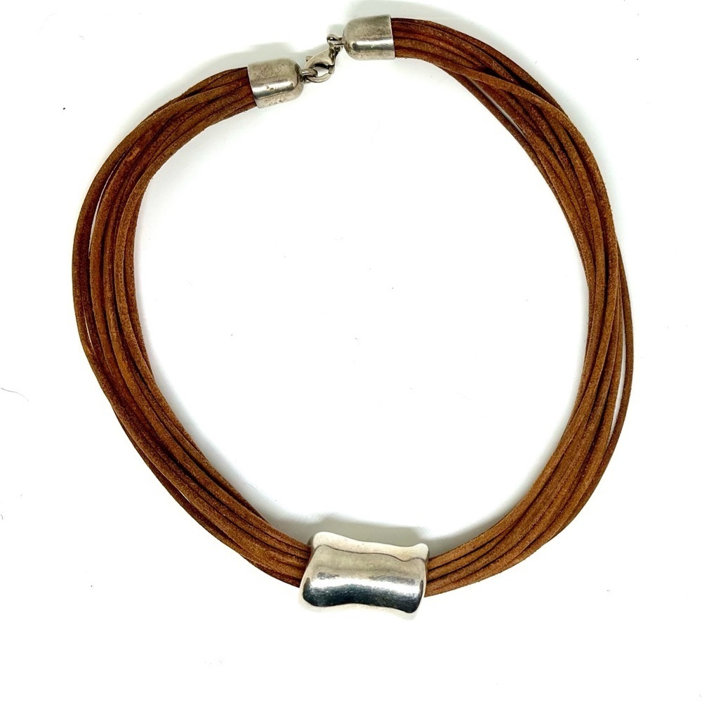 Silpada Sterling Slide Tube Necklace